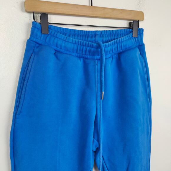 Cheatin Snakes Sweatpants Mens XS Blue Camp Destroyer Skater Joggers Lounge - Picture 2 of 8